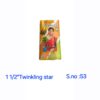 1 1/2" Twinkling Star