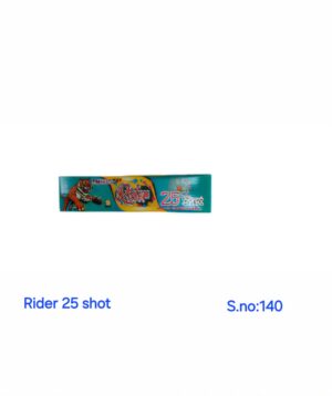 25 shot red and green