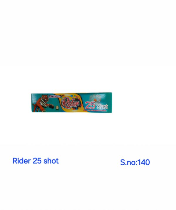 25 shot red and green